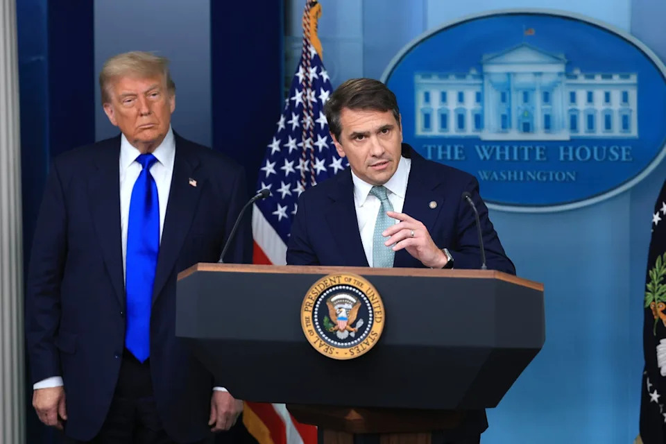 Trump administration officials are reportedly telling allies that the government is still planning to cut checks to alleged ‘weaponization’ victims despite assuring under oath that the ‘slush fund’ is dead (Getty)
