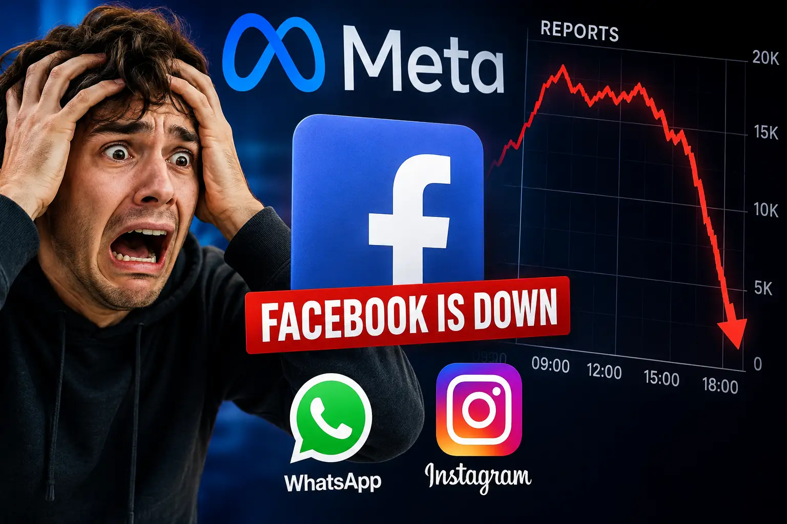 Facebook and Instagram are reportedly down for thousands of users 