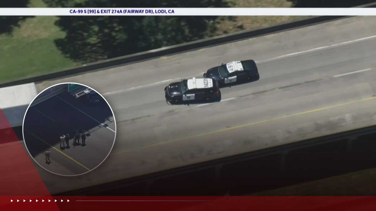 Sacramento police chase stolen patrol vehicle, detain man