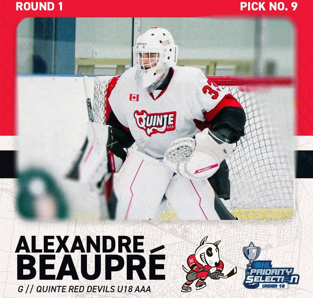 QRD grad 2nd goalie taken in priority selection