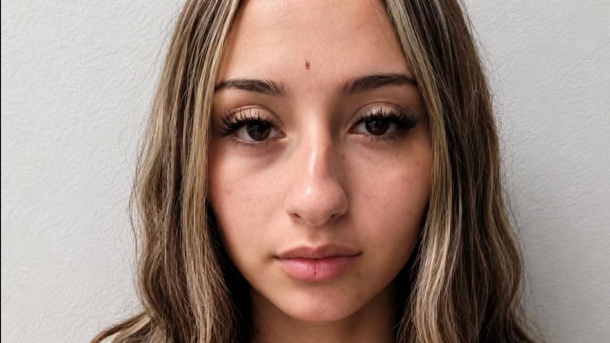 amaya cookie diaz in her police mugshot