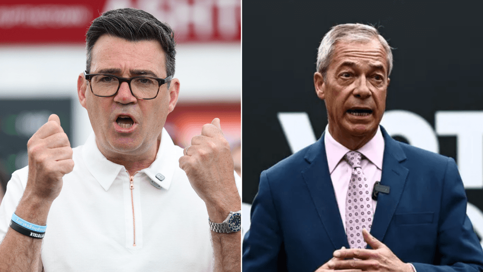 Andy Burnham, Nigel Farage