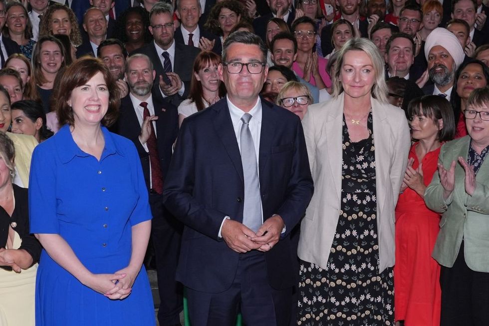 Andy Burnham was hailed as Labour's first female PM