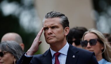 In France, Hegseth invokes immigration and "invasion" in D-Day remarks