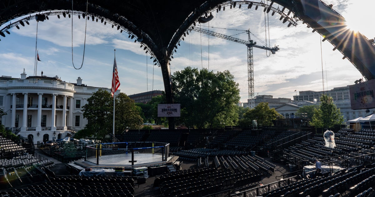 APTOPIX UFC Freedom 250 Trump