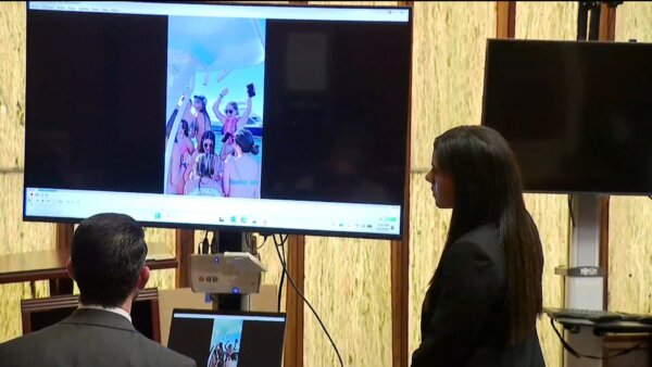 video of girls on boat shown in court