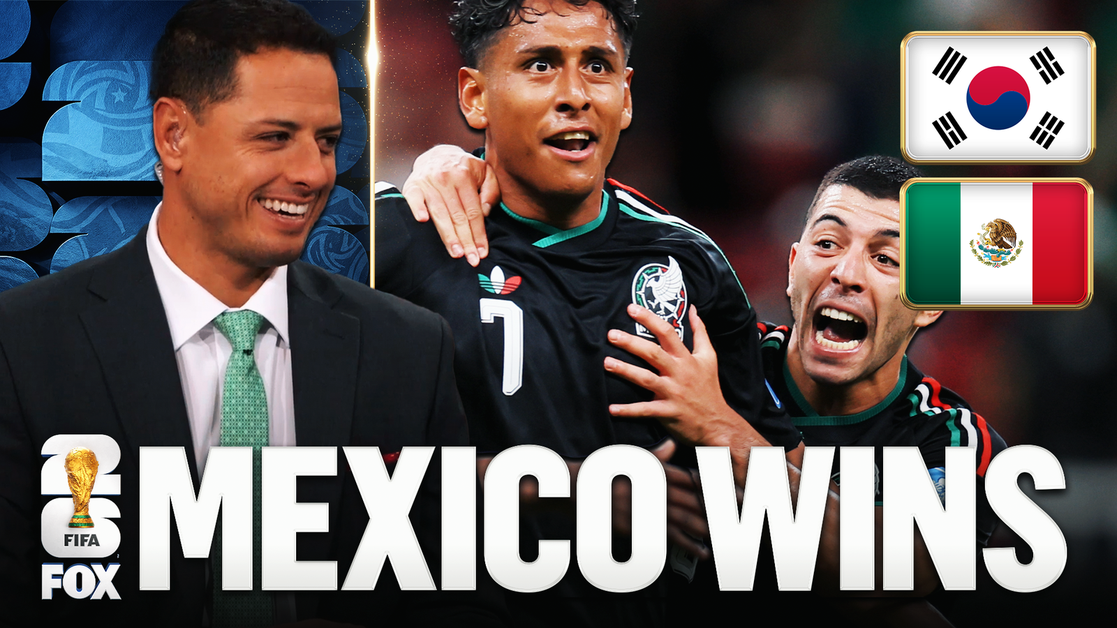 Mexico WINS Group A | Javier Hernández REACTS to Mexico advancing to round of 32