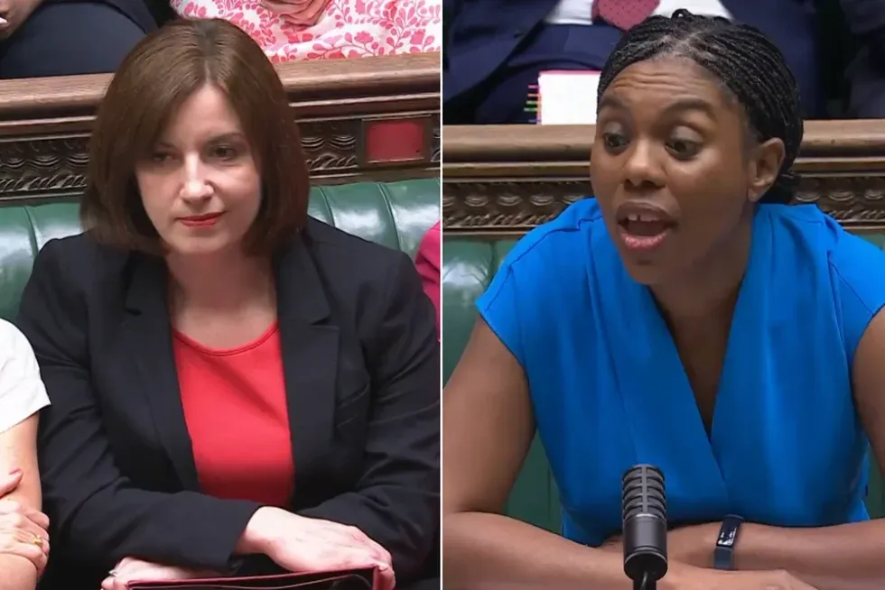 Bridget Phillipson and Kemi Badenoch