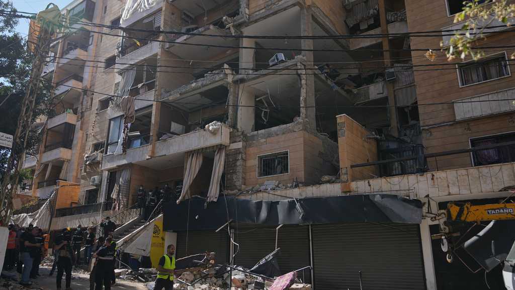 Israel strikes Beirut suburbs days after US-supported ceasefire