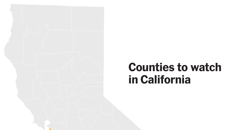 9 Counties to Watch in the California Governor’s Race