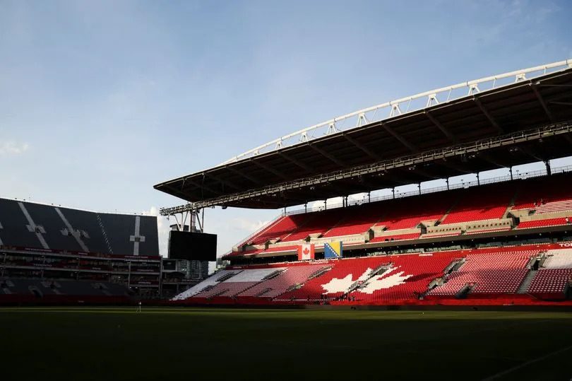 A general view inside BMO Field