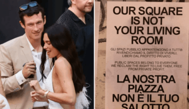 Dua Lipa 'gives £5,000 to Palermo locals' after wedding location graffitied by protesters