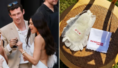 Dua Lipa and Callum Turner serenaded by music icon during 'incredibly emotional' wedding