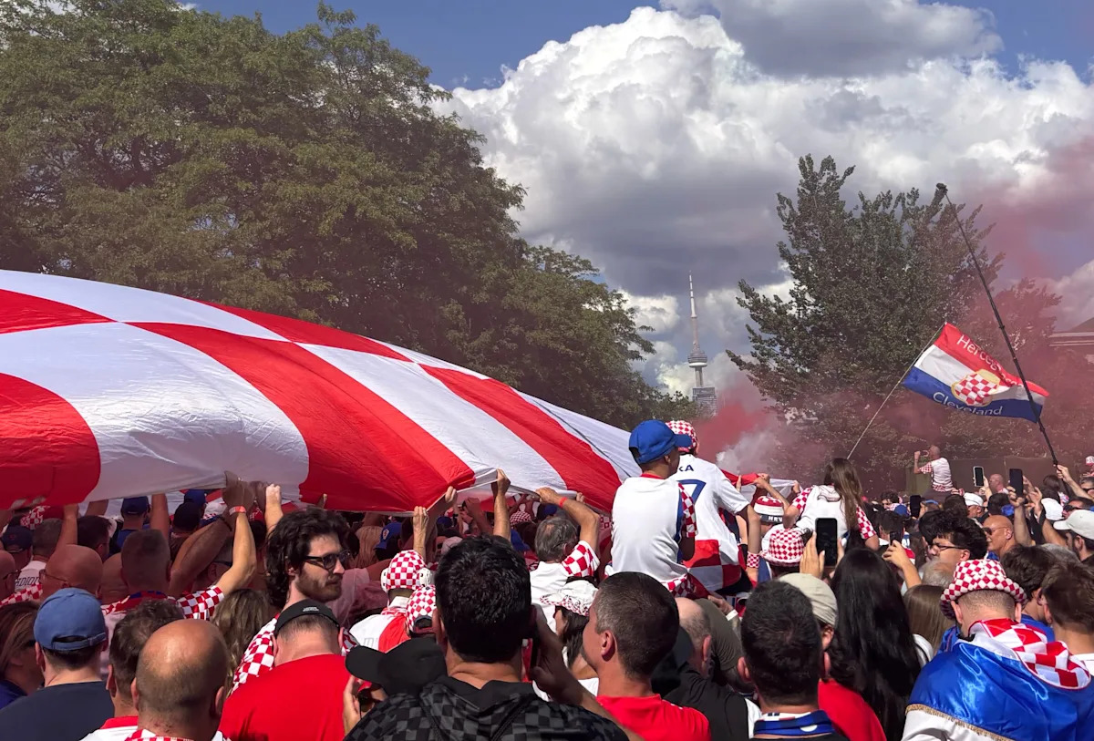 World Cup 2026: A 100-metre flag, a gruelling win, and the beautiful nostalgia of Croatia's Toronto takeover