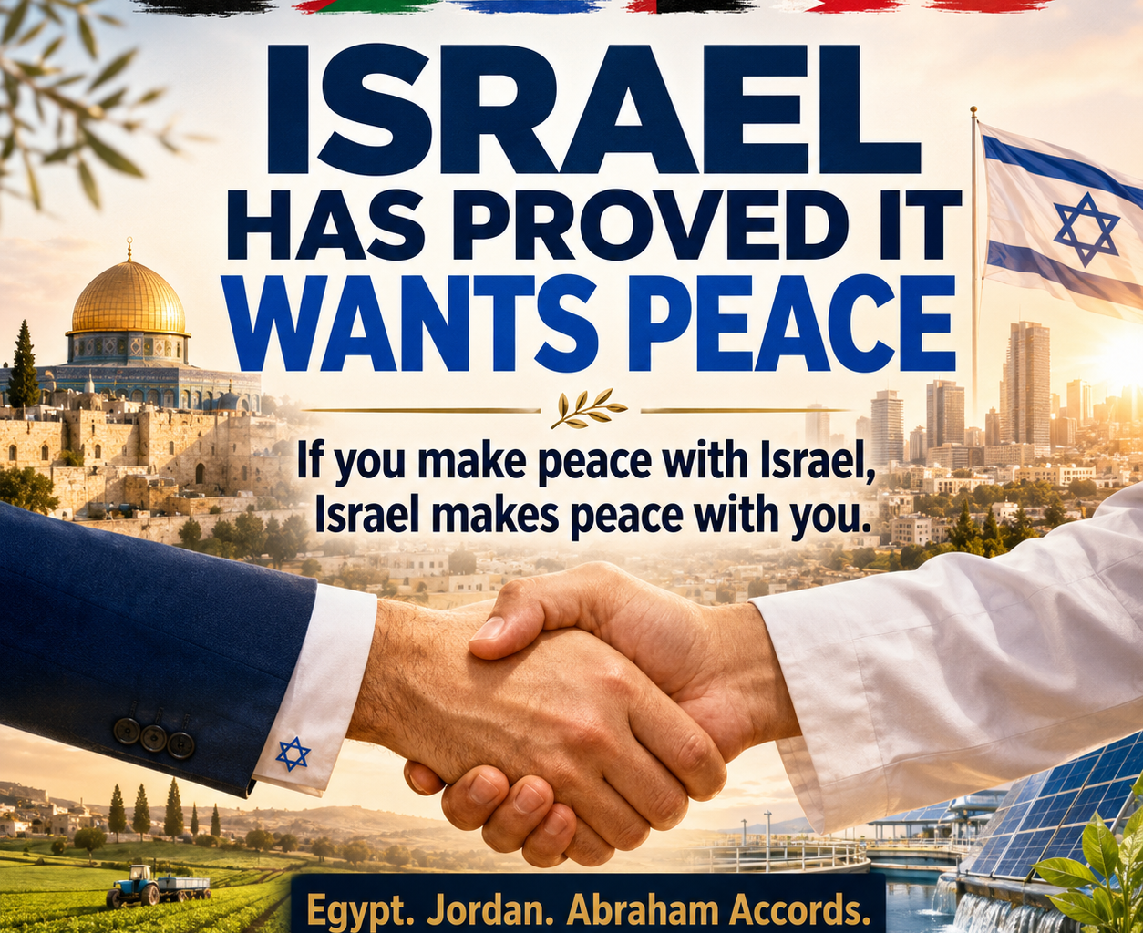 The Blogs: If You Make Peace With Israel, Israel Makes Peace With You | Mitch Mallett