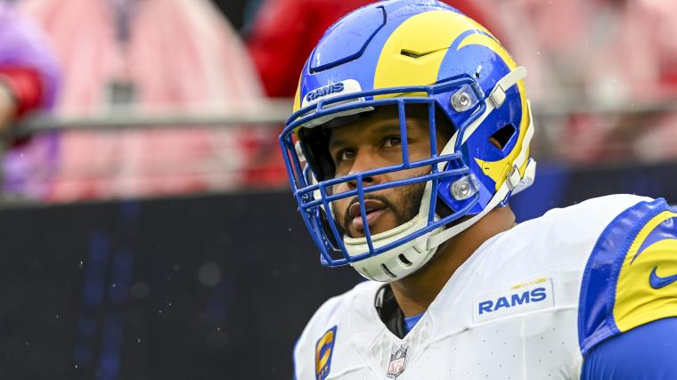 Rams get major Aaron Donald unretirement update from NFL insider after Myles Garrett trade
