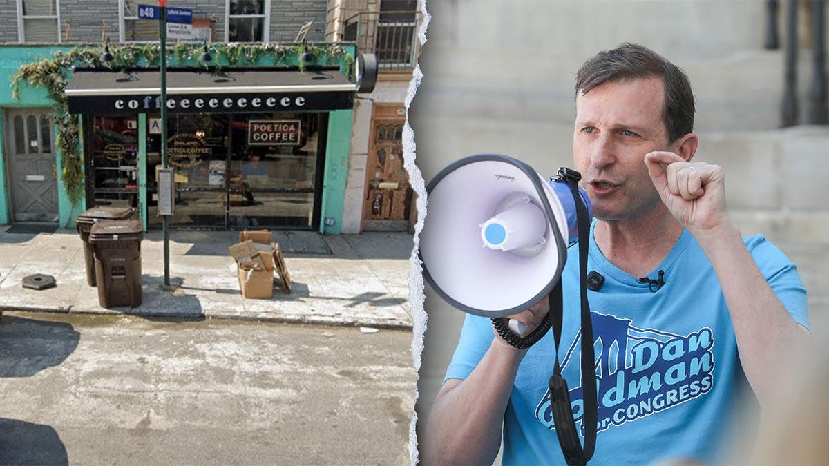 Dan Goldman and a coffee shop.