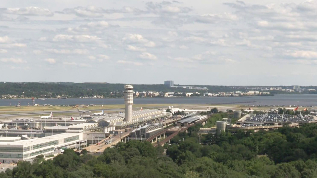 Flights at Reagan National Airport to stop after noon on July 4 – NBC4 Washington
