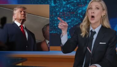 Late-Night Hosts Take Aim at Trump's Knicks Game Appearance