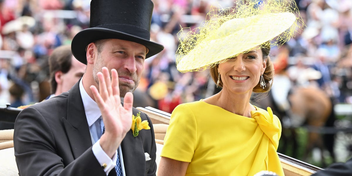 Kate Middleton Returns to Royal Ascot in Yellow Roksanda Dress