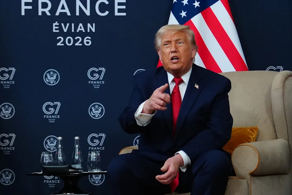 President Donald Trump criticized senators in both parties as he canceled the confirmation process for his nominee to lead the Office of the Director of National Intelligence (AP)