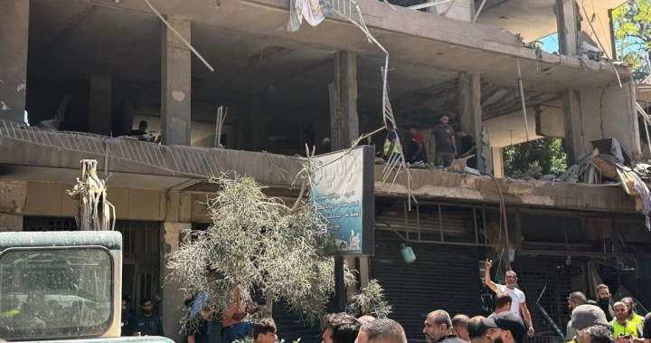 Israel strikes Beirut as possible U.S.-Iran deal looms - National