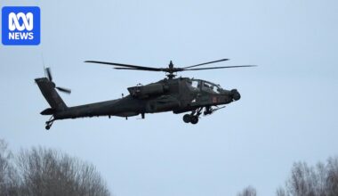 US President Donald Trump says Iran shot down helicopter patrolling Strait of Hormuz