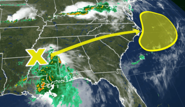 Arthur's remnants look to redevelop along East Coast amid Gulf Coast flooding