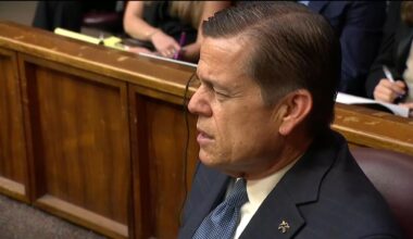 George Pino in court