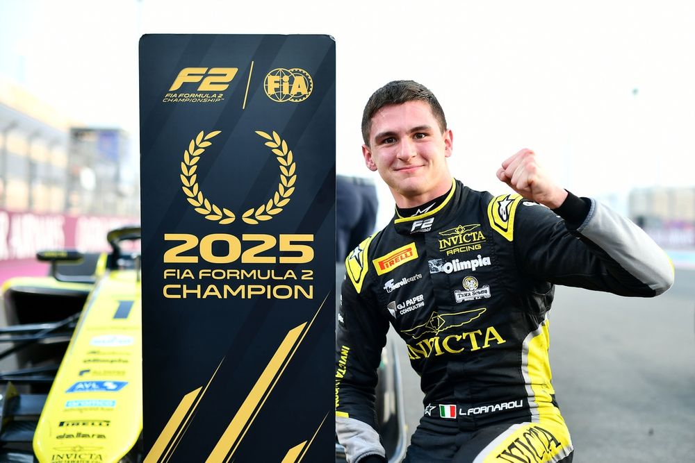 Fornaroli won last year's F2 championship with relentless consistency