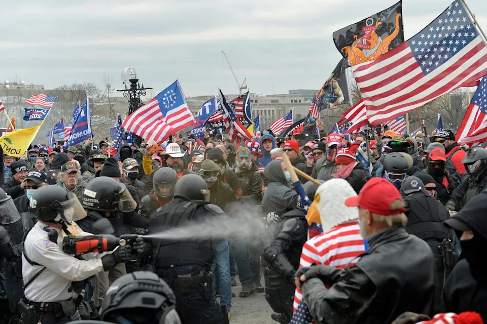 Hundreds of January 6 defendants are filing Federal Tort Claims Act claims after they were prosecuted for rioting at the Capitol (AFP/Getty)