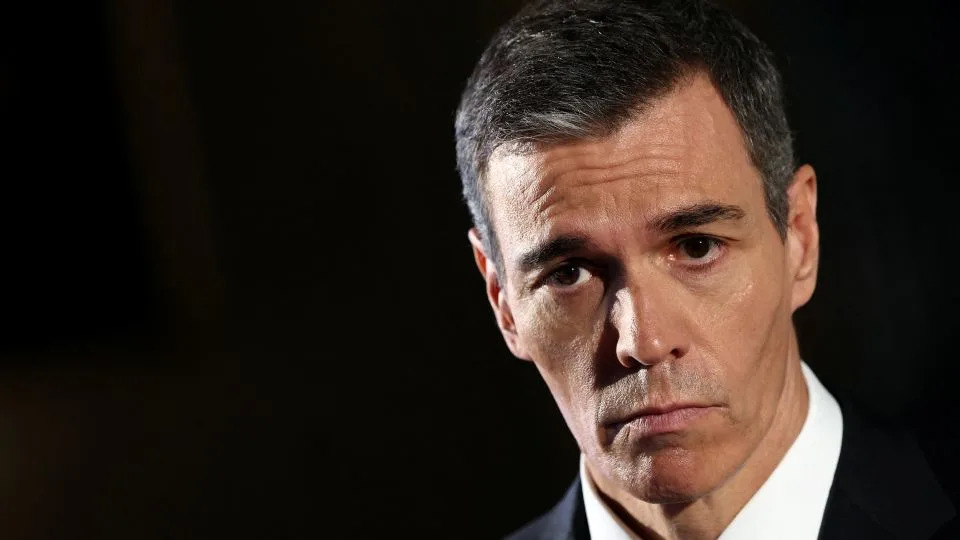 Spanish Prime Minister Pedro Sánchez has not been named in any of the corruption cases, but they have weakened his already fragile minority coalition. - Francesco Fotia/Reuters