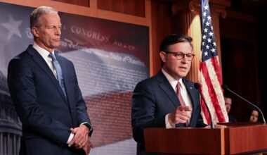 Trump has once again chucked a grenade on the Senate floor ahead of a key funding deadline