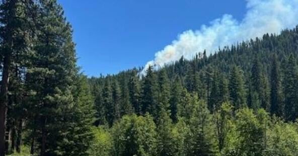 Fighter jet crashes in Washington state, sparking wildfire