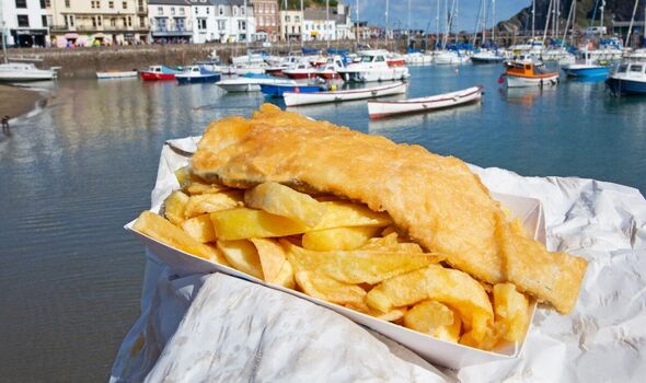 Fish and chips Fish and chips
