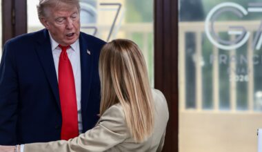 Trump insists Italy’s Meloni sought photos with him to boost popularity | Donald Trump News