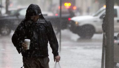 Days of rain and flooding to hit the south US after Post Tropical Storm Arthur