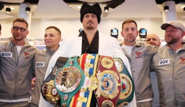 Oleksandr Usyk vacates all titles: What happens to belts?