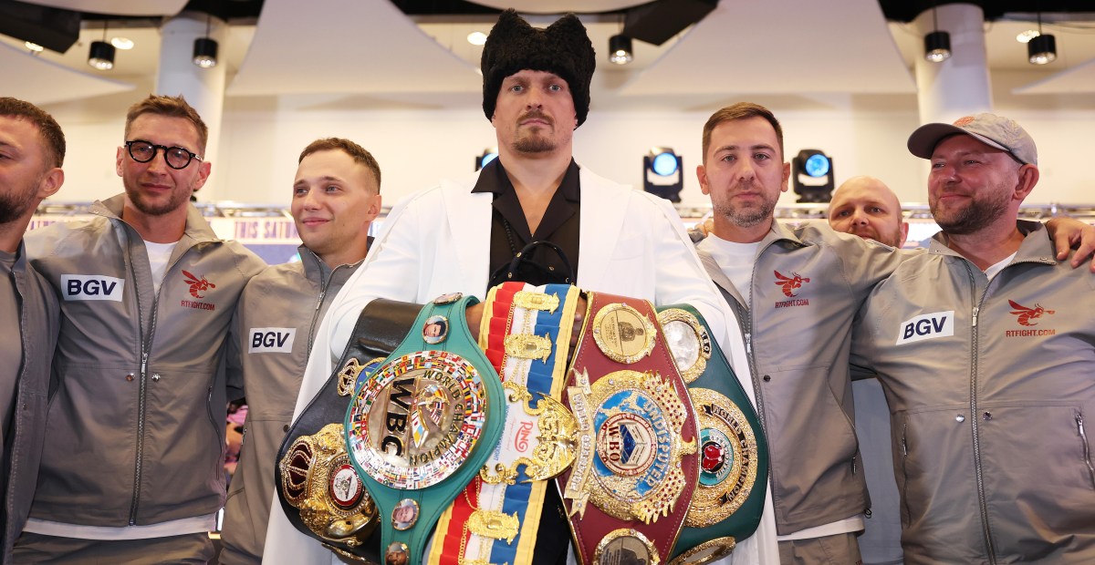 Oleksandr Usyk vacates all titles: What happens to belts?