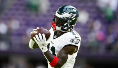 A.J. Brown trade from Eagles to Patriots is nearing completion. Here’s what we know.