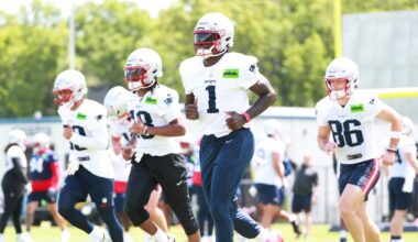 Sunday Patriots Notes: A.J. Brown looking to earn role in wide receiver room