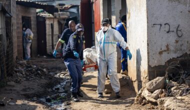 Mass shooting by multiple attackers leaves at least dozen dead, 9 wounded in South Africa, police say