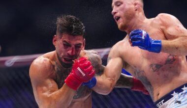 Justin Gaethje responds to Ilia Topuria’s first-round knockout prediction: ‘He is in the hospital right now and I’m not’