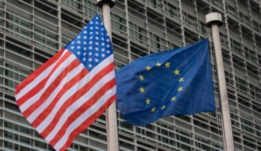 Just 1 in 10 Europeans now view the U.S. as an ally, according to new poll: "Collapse in faith"