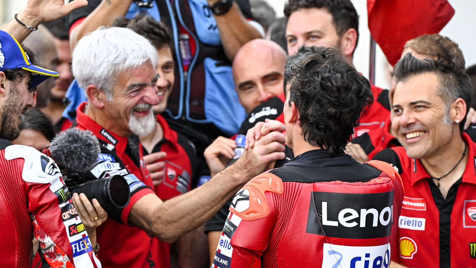 Marc Marquez, Gigi Dall’Igna, 2026 Hungarian MotoGP. 