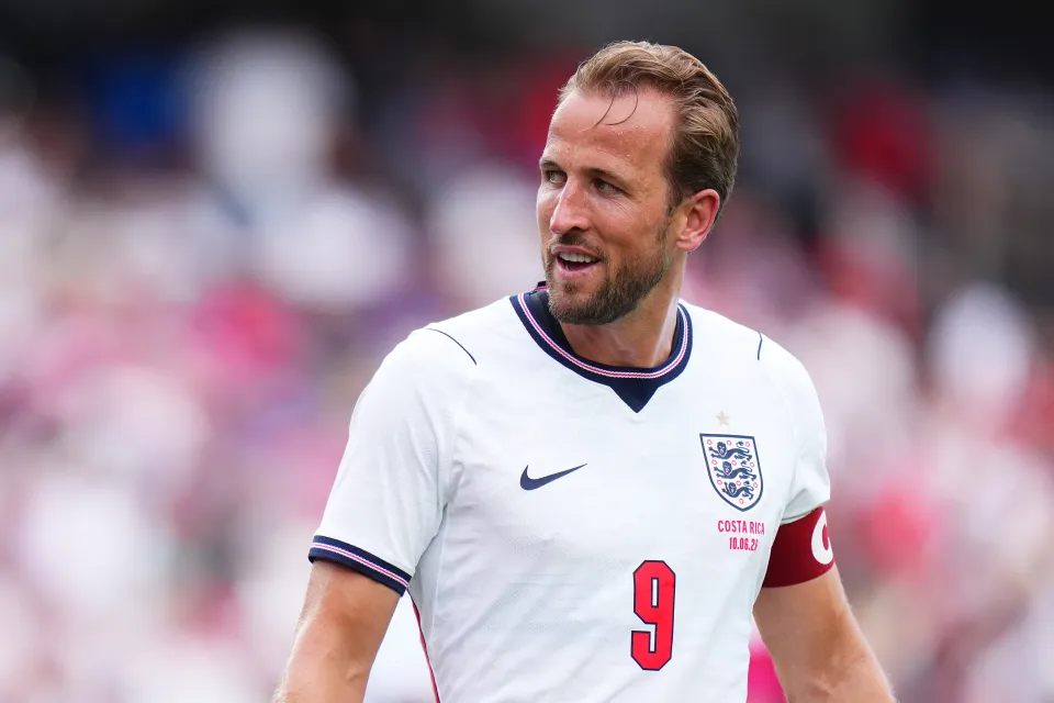 Harry Kane in action against Costa Rica