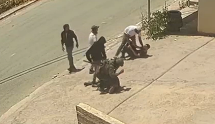 Footage of settler and soldier violence in Huwara on Saturday. Footage of settler and soldier violence in Huwara on Saturday