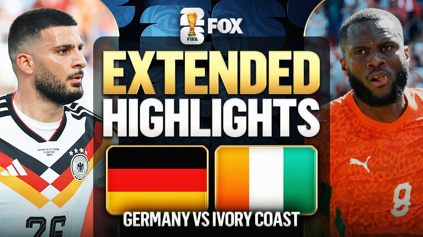 Germany vs Ivory Coast Extended Highlights | 2026 FIFA World Cup™
