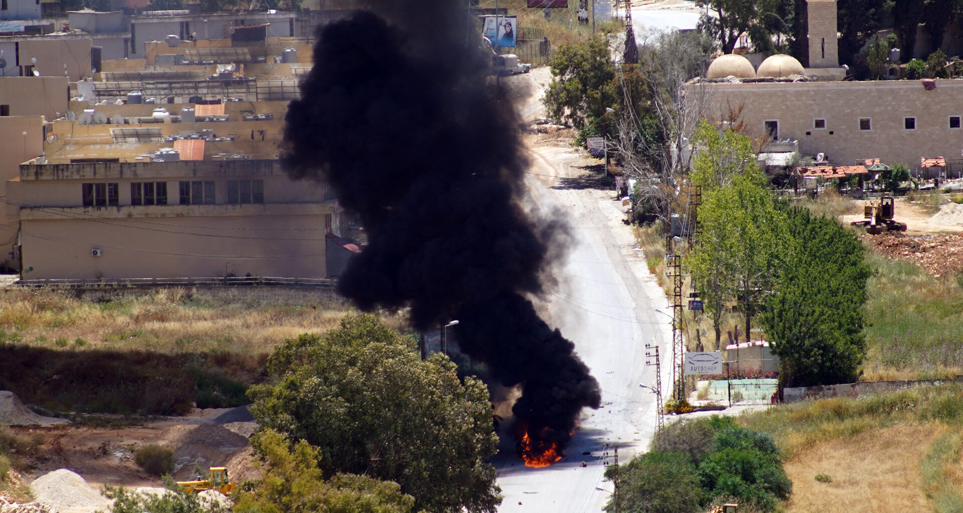 Video shows moment Israeli air strike hits car in southern Lebanon | Israel attacks Lebanon