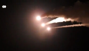 Videos show missiles launched from Iran into Israel | US-Israel war on Iran